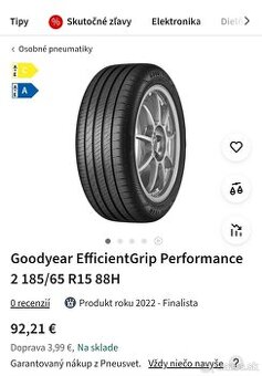 Pneumatiky Goodyear