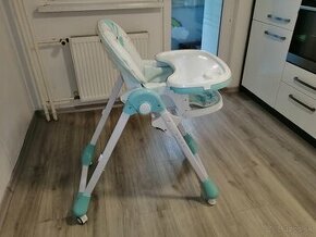 Detská jedálenská stolička - NEW BABY Minty Fox - 1