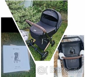 Predam Cybex E-priam komplet najnovsej konstrukcie rosegold