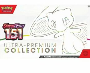 Pokemon Ultra Premium Collection Mew 151 Scarlet g Violet