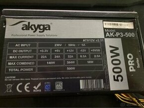 Akyga ak p3 500w - 1