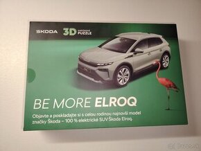 Škoda 3D kartónové puzzle - NOVÉ