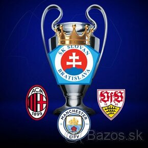 Champions League Slovan Bratislava,Manchester City, Milano