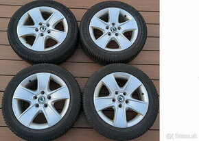 sada alu diskov Skoda Crateris R16 5x112 6,5J 205/55