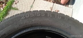 Predám zimne Gumi 205/55 r16 - 1