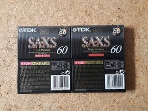 Audiokazety TDK SA-XS 60