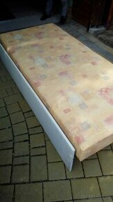 DVOJPOSTEĽ VÁĽANDA S ČELOM 2x80x200 cm - 1