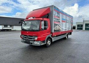 Mercedes-Benz Atego 818 ,hydraulické čelo ,Plachta nafta