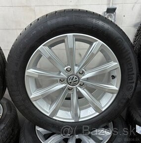 215/55 R17 V letné Pneu + disky VW