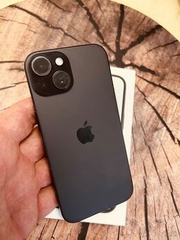 iPhone 15 black 128 batérie 88% záruka O2