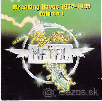 cd Masters Of Metal: Wreaking Havoc 1975-1985 -Volume 1 1989