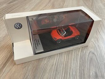 Modely aut 1:43 vw e-up, vw buggy up, vw race touareg 2011