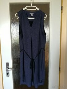 Dámska tunika, šaty H&M modrá veľkosť 42