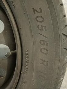 Disky a pneumatiky 205/60 r16 letne MICHELIN - 1