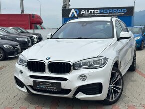 BMW X6, 1.majitel, Kupovane na SR, KOMPLET SERVISOVANE