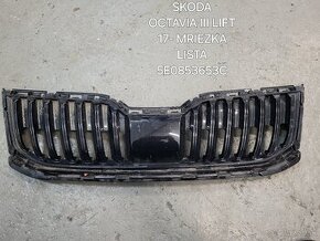 Skoda octavia 3 lift predna maska 5e0853653c