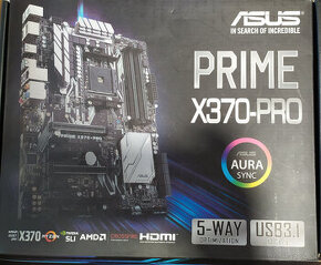 ASUS PRIME X370-PRO + AMD RYZEN 7 2700X