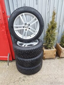 Hliníkové disky Prime Twin Silver + zimné pneu 215/55R17