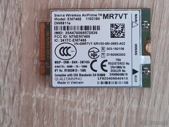 Predam LTE 4G modul Sierra EM7455