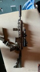 Prodám/vyměním hk416 full up(SA) nebo vyměním za dmr