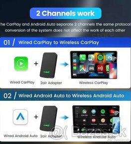 Apple CarPlay /android auto adaptér (Carlink 5 kit) - 1