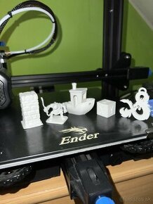 3D Tlačiareň - Creality Ender 3 v2 - 1