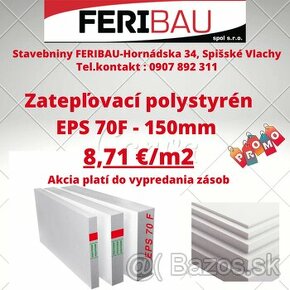 Fasádny polystyrén EPS 70 F 150mm