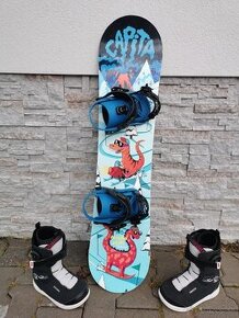 Snowboard Set CAPITA - MICRO MINI 105CM