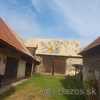 Predaj rod. domu s veľkým pozemkom vo Zvolenskej Slatine.