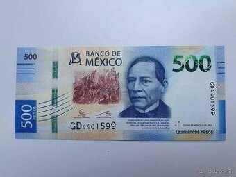 mexické pesos