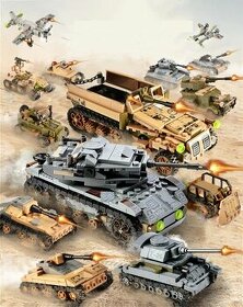 Lego stavebnica Tanky (1000+ks)