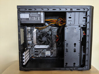 PC: i3-10105, H510M-A, 16GB RAM, SSD 240GB, SilverStone 500W - 1