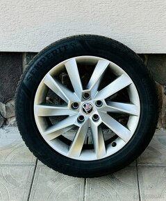 17“ Škoda Alu disky + zimné pneu