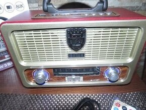 Predam nove retro RADIO MEIER,dial.ovlad,USB,MP3,BT