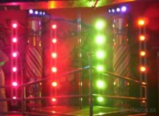 DISCO LIGHT STAND & LIGHTS