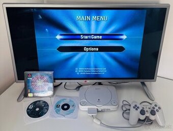 Playstation ONE / PS1  + 3 hry SCPH - 102