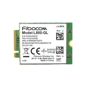 LTE modem Fibocom L850-GL - lte modem pre Lenovo ThinkPad