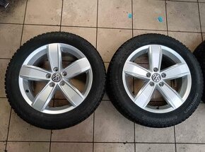 Disky 17" origina VW + zimne pneu nokian