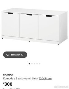 Komoda IKEA NORDLI 120x54cm