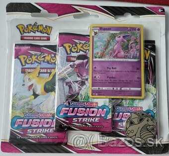 Pokémon Fusion strike 3 pack blister