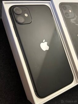 Iphone 11 64GB black - 100% batéria