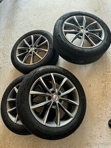 Predam sadu alu diskov 5x112 r17 plus letne 215/55 r17 - 1