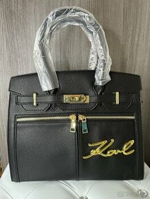 Karl Lagerfeld kabelka čierna - 1
