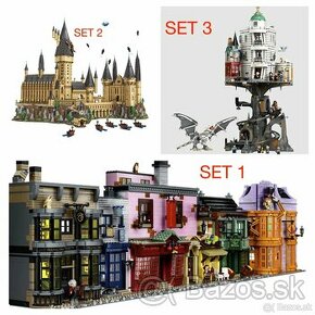 Harry Potter stavebnice 6 + figúrky - typ lego - 1