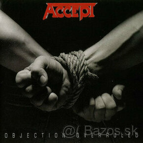 PREDÁM ORIGINÁL CD - ACCEPT - Objection Overruled 1993