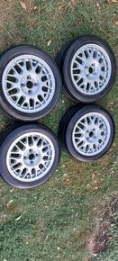 Predám letné kolesa 195/59r15 na BBS 4x100r15