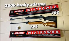 Vzduchovka B-2 lamacia 5,5 mm + broky 250ks zdarma