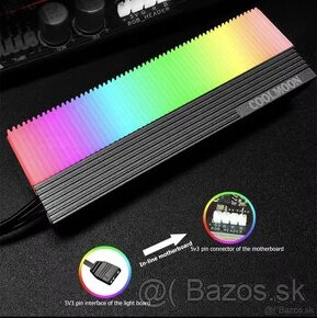 RGB Chladič na SSD disk M.2