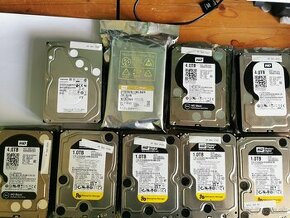 Predám používané HDD 1TB a 4TB, bezchybné, plne funkčné