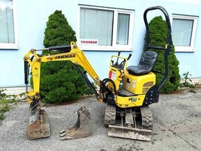 minibager Yanmar SV08, RV2020, Mth1340, rýpadlo (960kg)